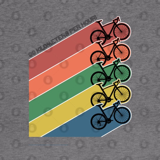 Rainbow Road Bike by Crooked Skull
